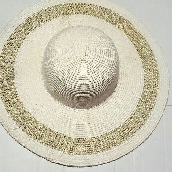 Magid Hats Cream Neutrals Boho Chic Beach Floppy Sun Hat - Picture 3 of 8